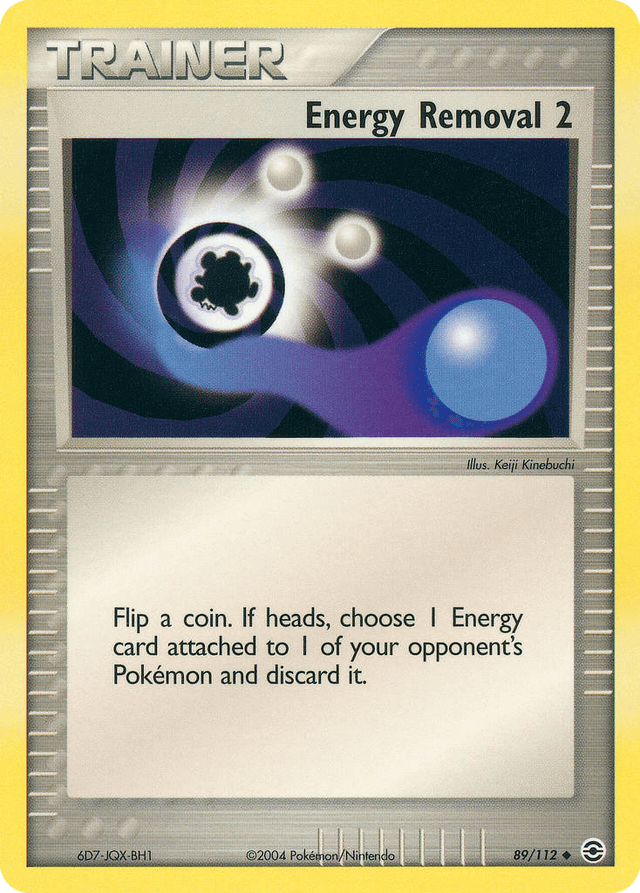 Carta Energy Removal 2 89/112 do set FireRed & LeafGreen — Pokémon TCG | Bynx