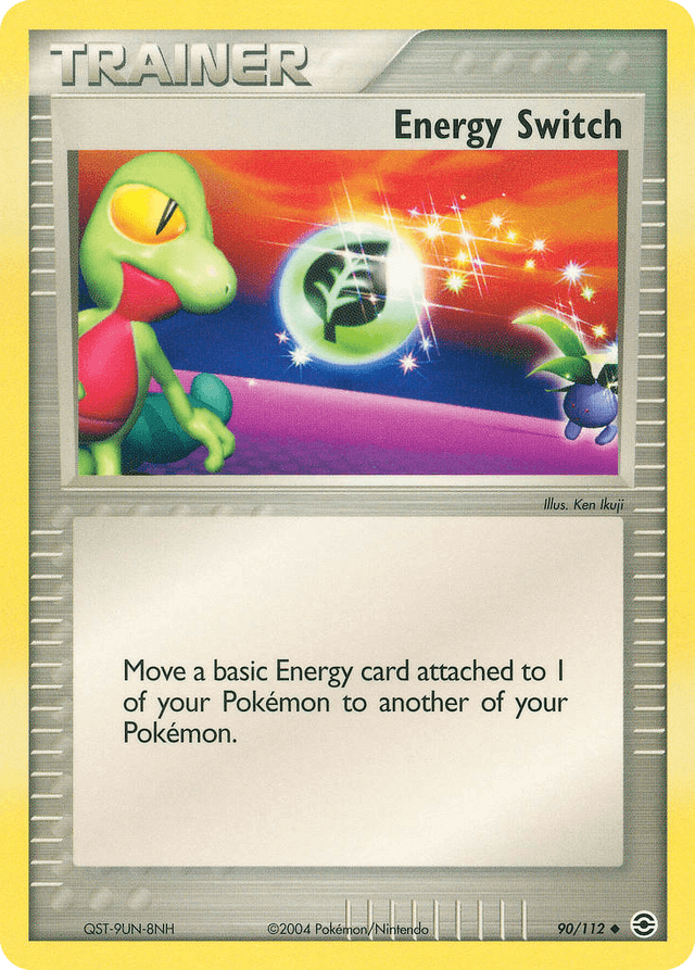 Carta Energy Switch 90/112 do set FireRed & LeafGreen — Pokémon TCG | Bynx