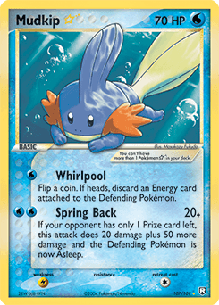 Mudkip ★ 107/109 — EX O Retorno da Equipe Rocket