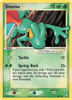 Treecko ★ 109 — Team Rocket Returns