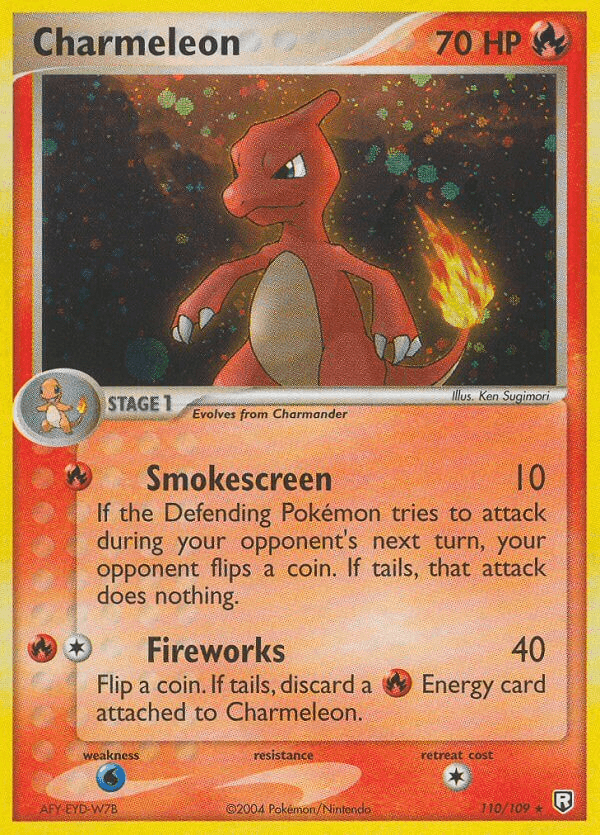 Carta Charmeleon 110/109 do set Team Rocket Returns — Pokémon TCG | Bynx