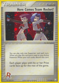Here Comes Team Rocket! 111/109 — EX O Retorno da Equipe Rocket