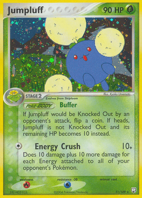 Carta Jumpluff 11/109 do set Team Rocket Returns — Pokémon TCG | Bynx