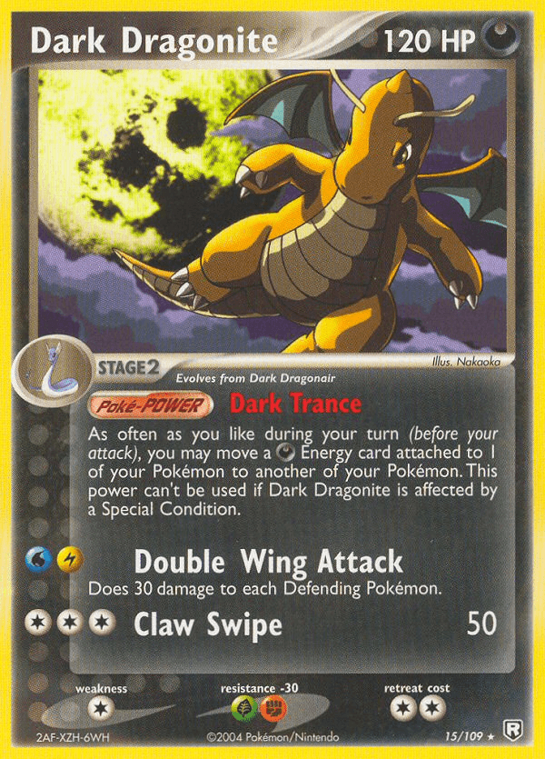 Carta Dark Dragonite 15/109 do set Team Rocket Returns — Pokémon TCG | Bynx