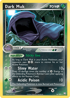 Dark Muk 16/109 — EX O Retorno da Equipe Rocket