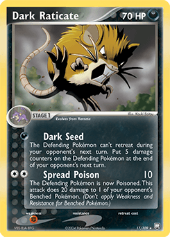 Dark Raticate 17/109 — EX O Retorno da Equipe Rocket