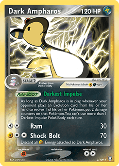 Dark Ampharos 2/109 — EX O Retorno da Equipe Rocket
