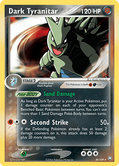 Dark Tyranitar 20/109 — EX O Retorno da Equipe Rocket