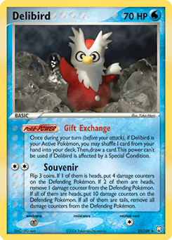 Delibird 21/109 — EX O Retorno da Equipe Rocket
