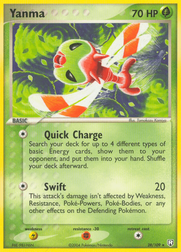 Carta Yanma 28/109 do set Team Rocket Returns — Pokémon TCG | Bynx