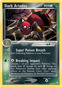 Dark Ariados 30 — Team Rocket Returns