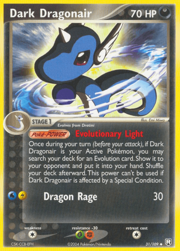 Carta Dark Dragonair 31/109 do set Team Rocket Returns — Pokémon TCG | Bynx