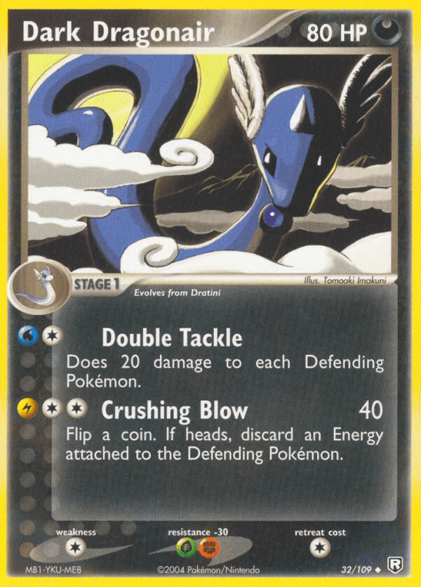 Carta Dark Dragonair 32/109 do set Team Rocket Returns — Pokémon TCG | Bynx