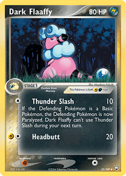 Dark Flaaffy 33/109 — EX O Retorno da Equipe Rocket