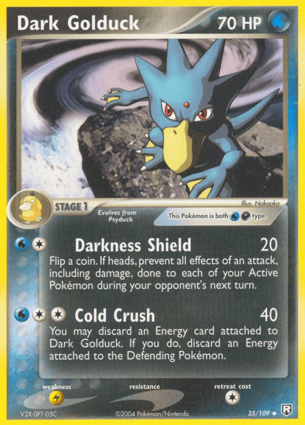 Carta Dark Golduck 35/109 do set Team Rocket Returns — Pokémon TCG | Bynx