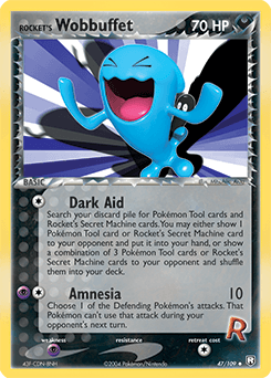 Rocket's Wobbuffet 47/109 — EX O Retorno da Equipe Rocket