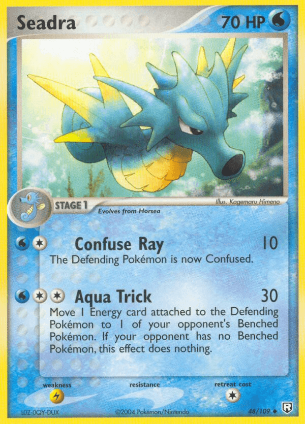Carta Seadra 48/109 do set Team Rocket Returns — Pokémon TCG | Bynx