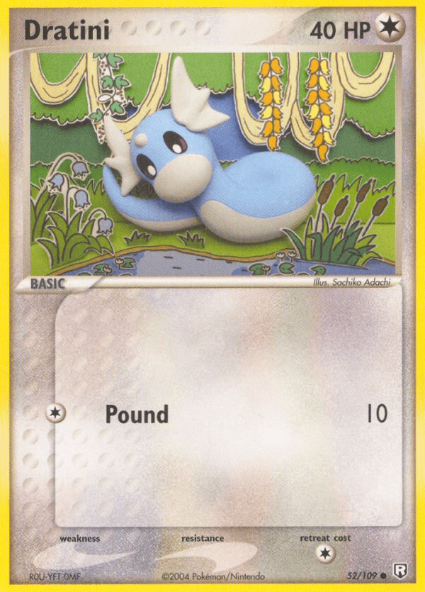Carta Dratini 52/109 do set Team Rocket Returns — Pokémon TCG | Bynx