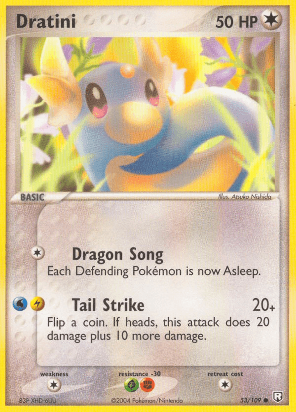 Carta Dratini 53/109 do set Team Rocket Returns — Pokémon TCG | Bynx