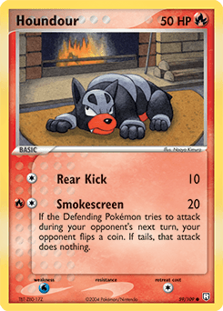 Houndour 59/109 — EX O Retorno da Equipe Rocket