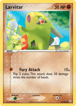 Larvitar 62/109 — EX O Retorno da Equipe Rocket