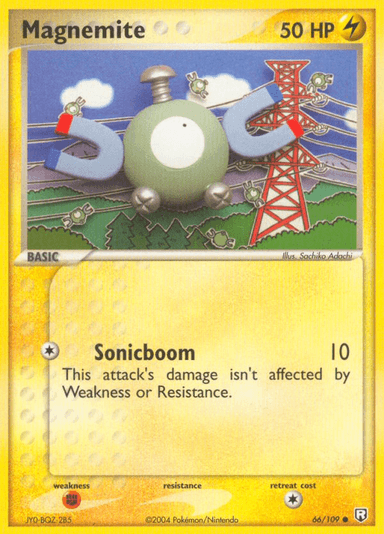 Carta Magnemite 66/109 do set Team Rocket Returns — Pokémon TCG | Bynx