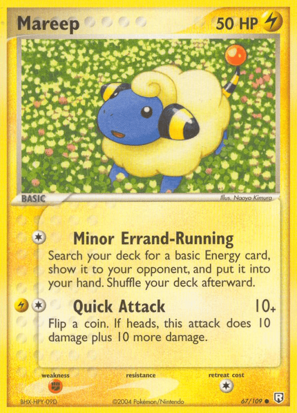 Carta Mareep 67/109 do set Team Rocket Returns — Pokémon TCG | Bynx