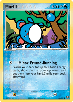 Marill 68/109 — EX O Retorno da Equipe Rocket