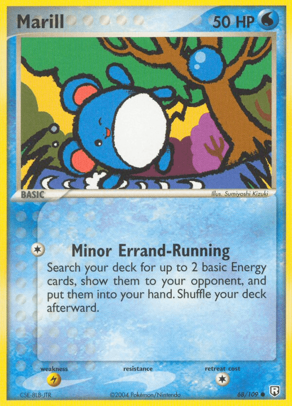 Carta Marill 68/109 do set Team Rocket Returns — Pokémon TCG | Bynx