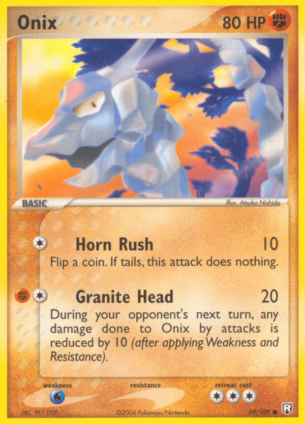Carta Onix 69/109 do set Team Rocket Returns — Pokémon TCG | Bynx