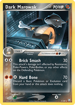 Dark Marowak 7 — Team Rocket Returns