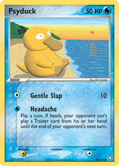 Psyduck 70/109 — EX O Retorno da Equipe Rocket
