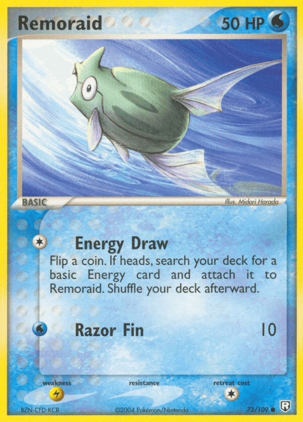 Carta Remoraid 73/109 do set Team Rocket Returns — Pokémon TCG | Bynx
