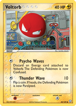Voltorb 80 — Team Rocket Returns