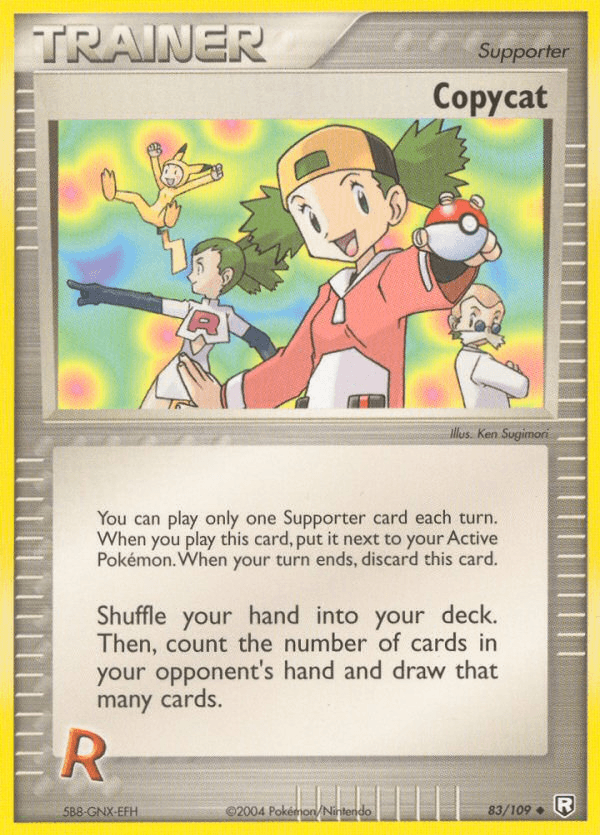 Carta Copycat 83/109 do set Team Rocket Returns — Pokémon TCG | Bynx