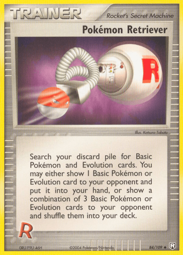 Carta Pokémon Retriever 84/109 do set Team Rocket Returns — Pokémon TCG | Bynx