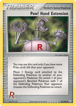 Pow! Hand Extension 85/109 — EX O Retorno da Equipe Rocket