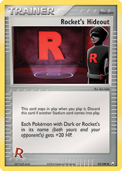 Rocket's Hideout 87/109 — EX O Retorno da Equipe Rocket