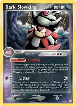 Dark Slowking 9/109 — EX O Retorno da Equipe Rocket