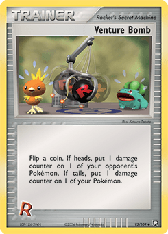 Venture Bomb 93/109 — EX O Retorno da Equipe Rocket