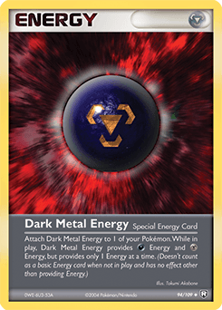 Dark Metal Energy 94/109 — EX O Retorno da Equipe Rocket