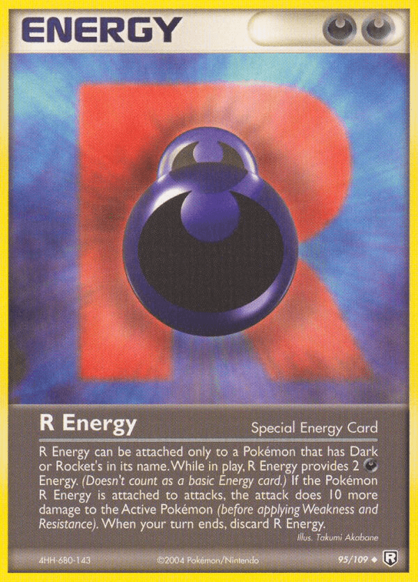Carta R Energy 95/109 do set Team Rocket Returns — Pokémon TCG | Bynx