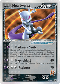 Rocket's Mewtwo ex 99 — Team Rocket Returns