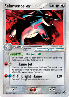 Salamence ex 103 — Deoxys