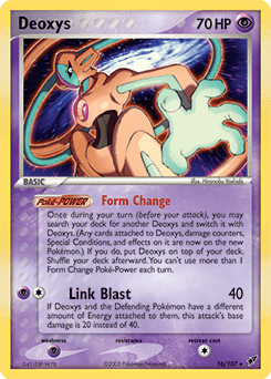 Deoxys 16/107 — EX Deoxys