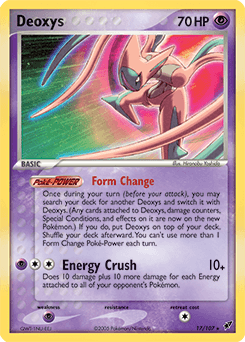 Deoxys 17/107 — EX Deoxys