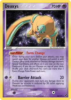 Deoxys 18/107 — EX Deoxys