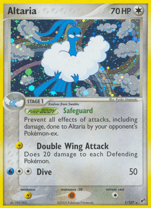 Carta Altaria 1/107 do set Deoxys — Pokémon TCG | Bynx