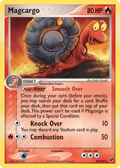 Magcargo 20/107 — EX Deoxys