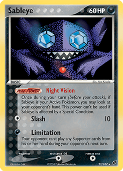 Sableye 23 — Deoxys